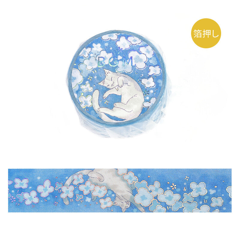 Washi tape - Fushigina Tabi - Neko land