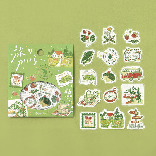 Flake Stickers - Fragment d'un voyage - Destination la forêt