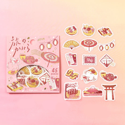 Flake Stickers - Fragment d'un voyage - Destination le Japon