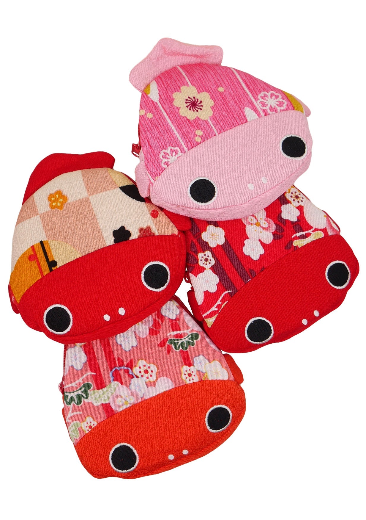 Pochette en tissu japonais - Carpe koï