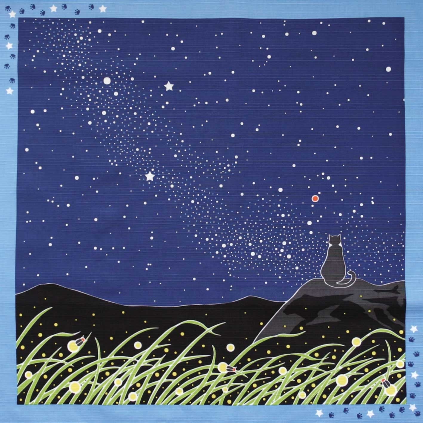 Furoshiki - Cat in the Night