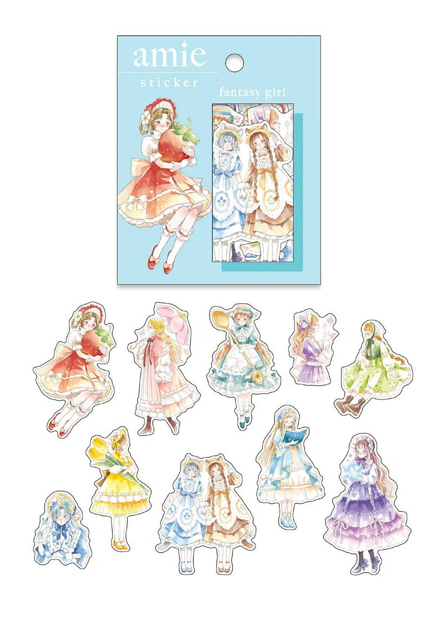 Flake Stickers - Amie - Fantasy Girl