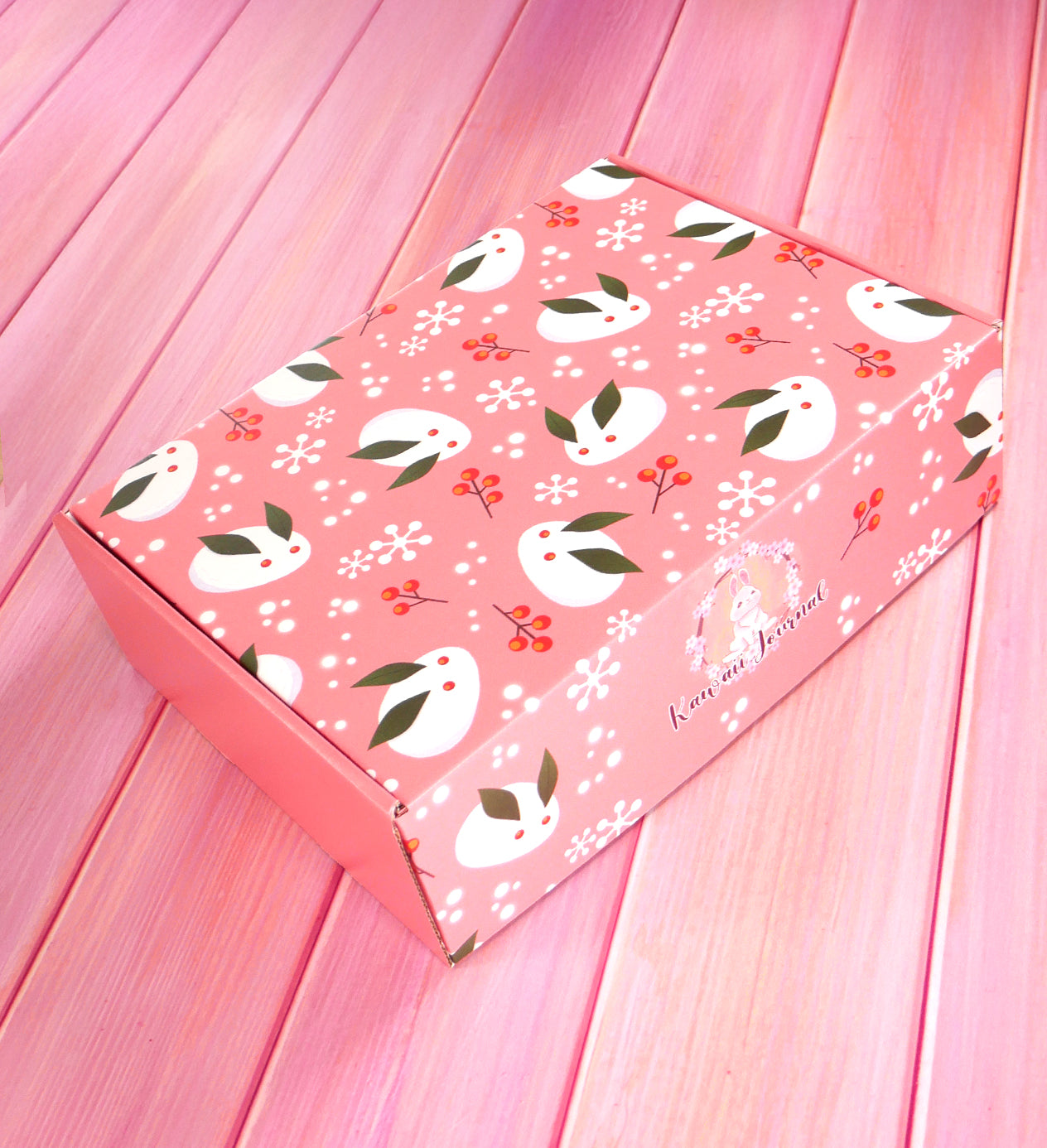 Carton d’emballage cadeau kawaii - Spécial hiver