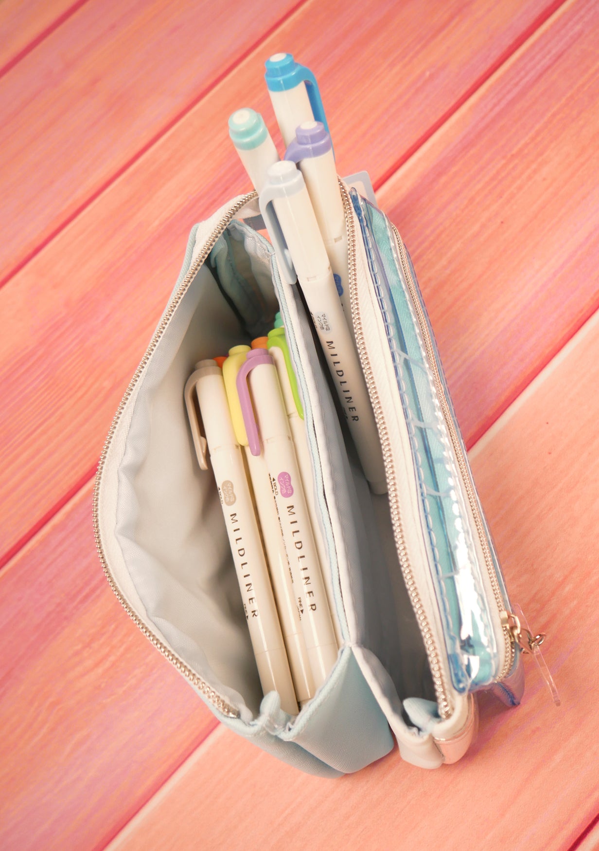 Trousse - Chat méduse intérieur avec Mildliner