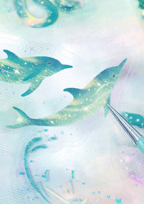 Flake Stickers - Stardust Magic - Terre