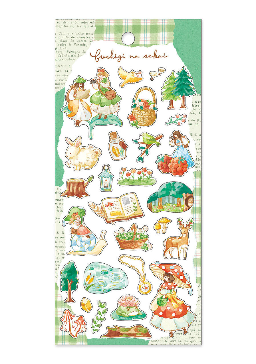 Stickers - Fushigi na Sekai - Découverte de la forêt