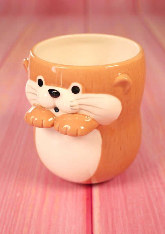 Animal Mug Kawauso Cafe - Loutre