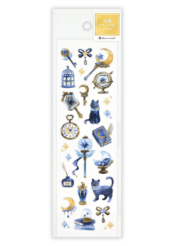 Stickers pailletés - Magical Blue