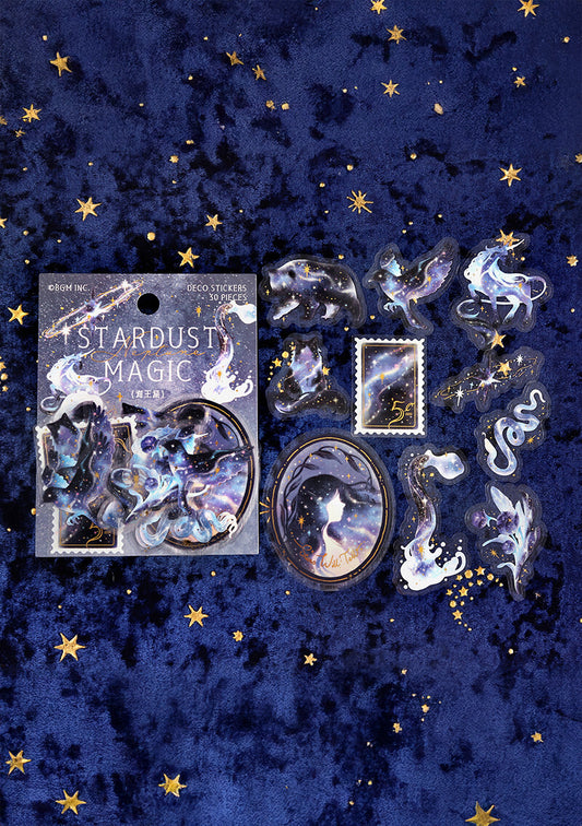 Flake Stickers - Stardust Magic - Neptune zoom
