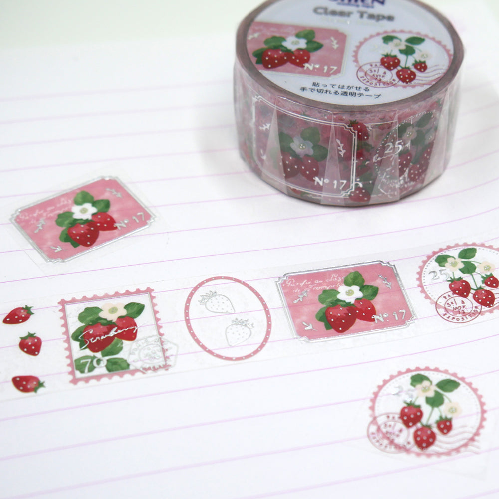 PET tape japonais fraise