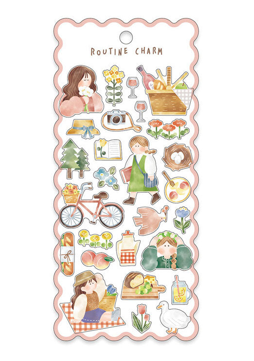 Stickers - Routine Charm - Pique-Nique