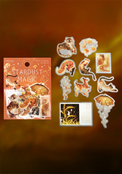 Flake Stickers - Stardust Magic - Saturne