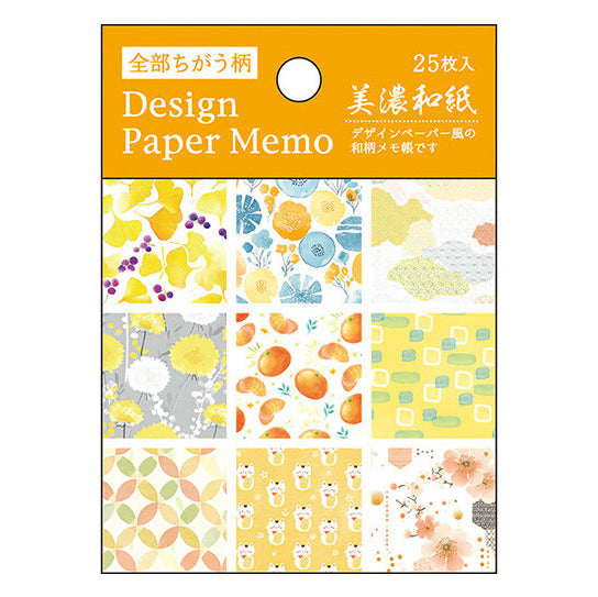 Bloc de papier japonais - Yamabuki