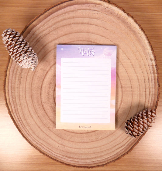 Bloc-notes - Yuubae ciel soleil couchant crépuscule