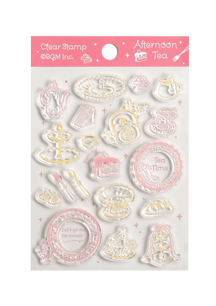 Clear Stamp - Afternoon Tea Party