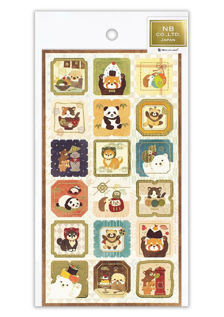 Stickers - Animaux au Japon