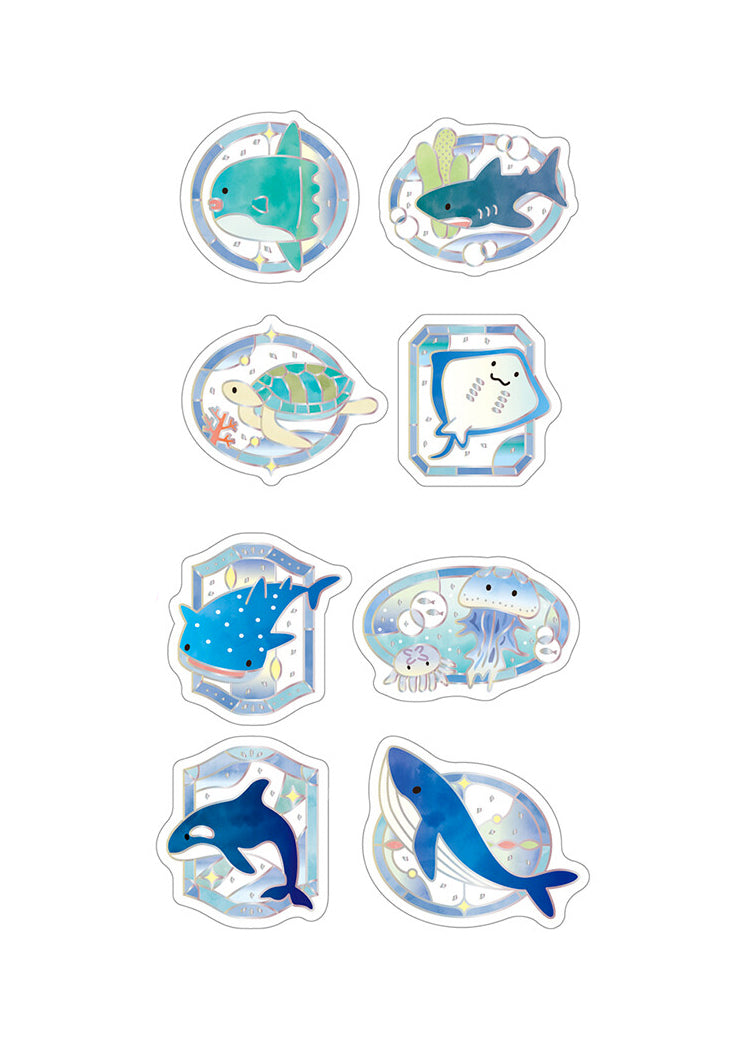 Shiny Aquarium stickers - Dynamic Ocean