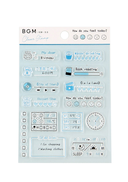 Clear Stamp - Bullet Journal