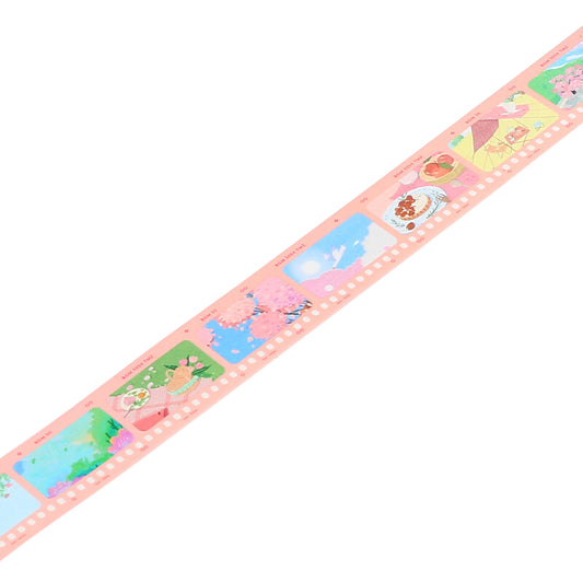 PET tape - Pellicule photo - Cerise Rose zoom