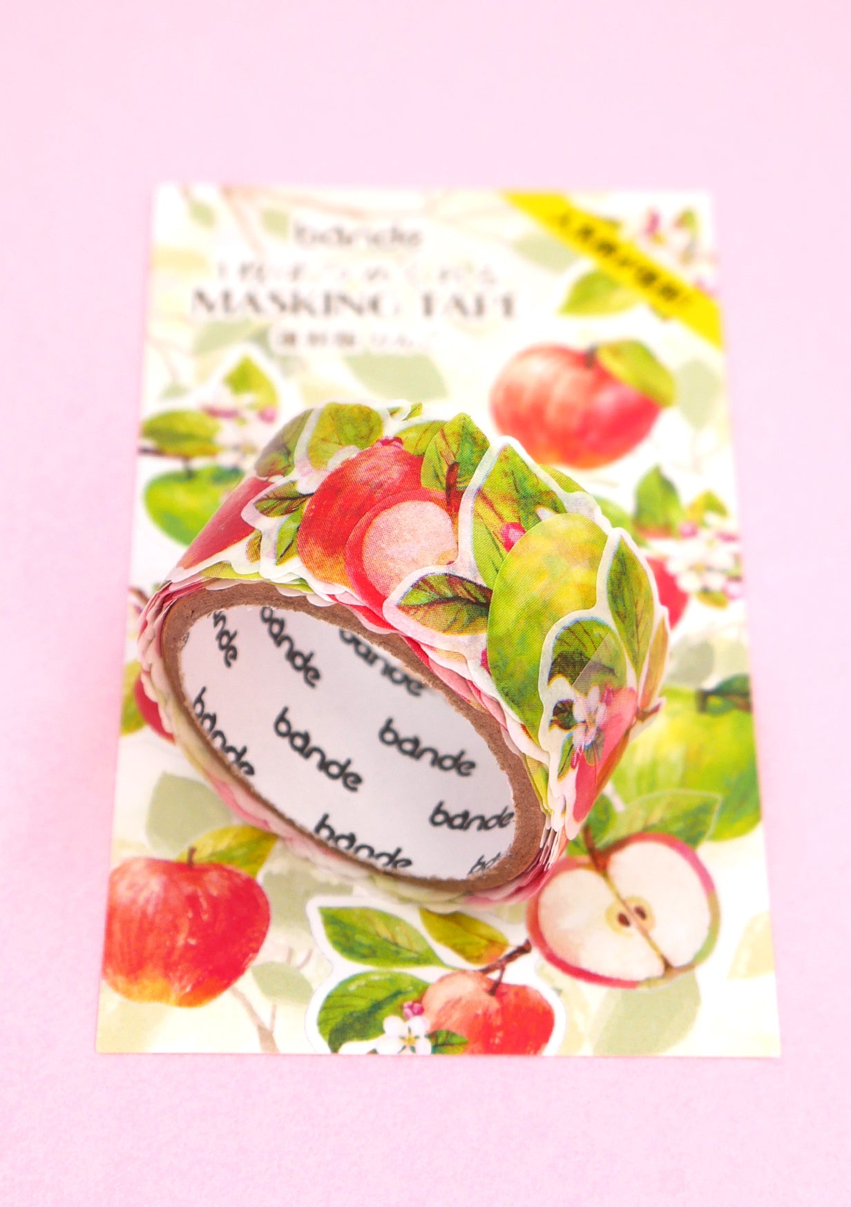 Masking tape stickers - Pommes