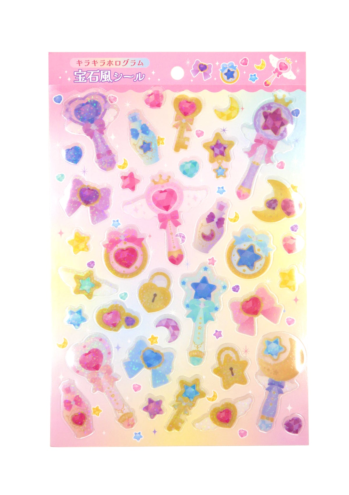 Stickers holographiques - Magical Girls