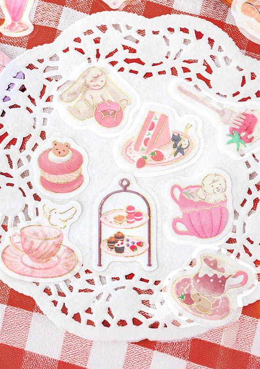Flake Stickers - Afternoon Tea Party - So Yummy