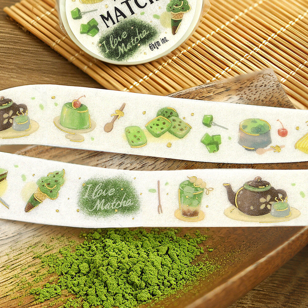 Washi tape - Tokimeki Flavor - Matcha