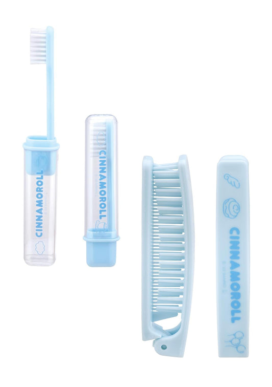 Trousse de voyage Sanrio - Cinnamoroll brosse à dents et peigne