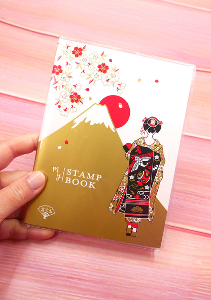 Carnet pour tampon au Japon - My Stamp book - 1ère couverture