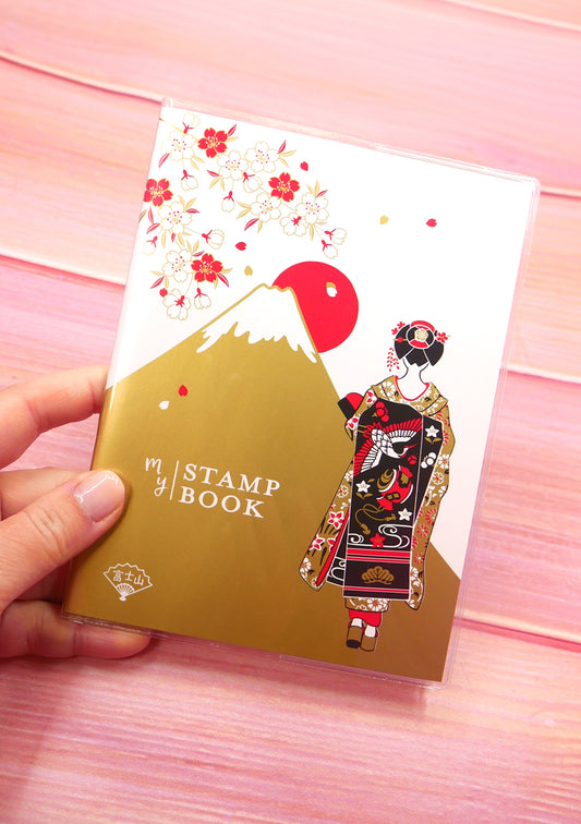 Carnet pour tampon au Japon - My Stamp book - 1ère couverture