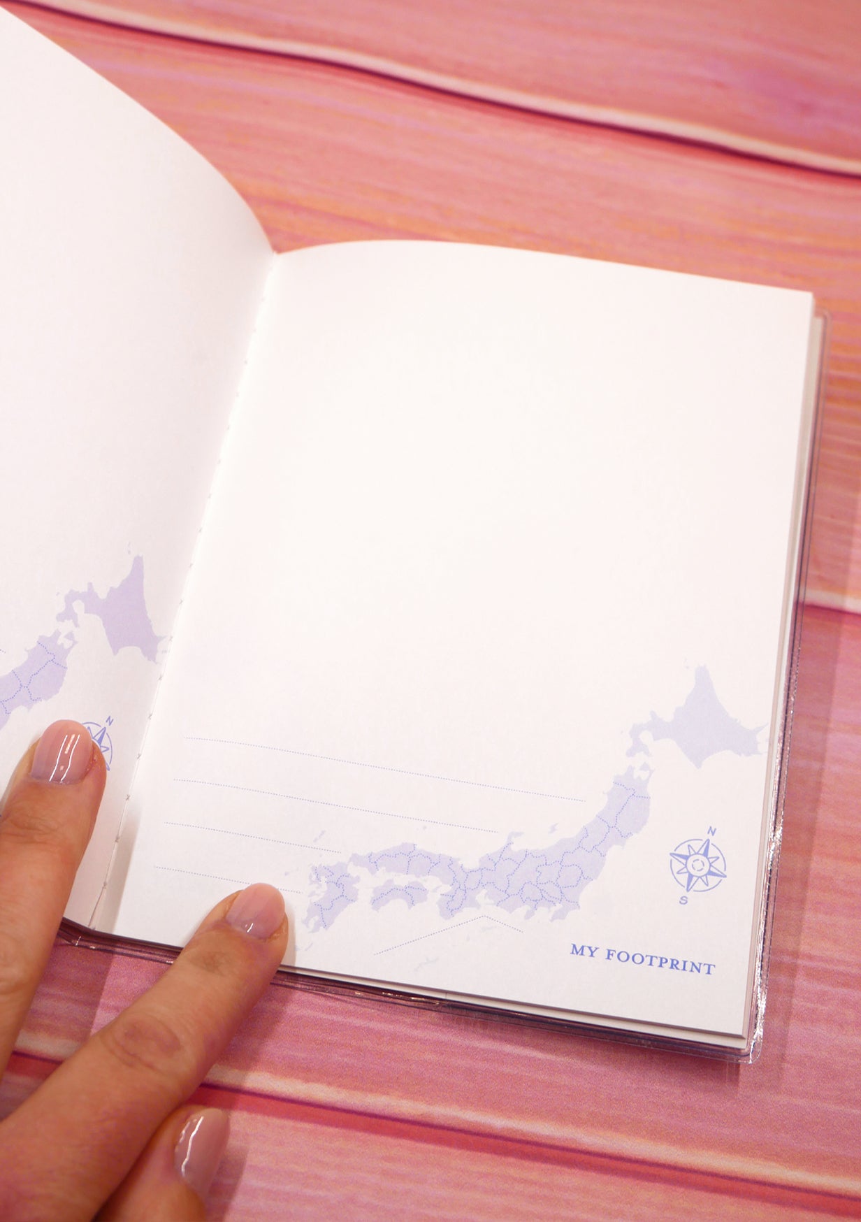 Carnet pour tampon au Japon - My Stamp book - pages
