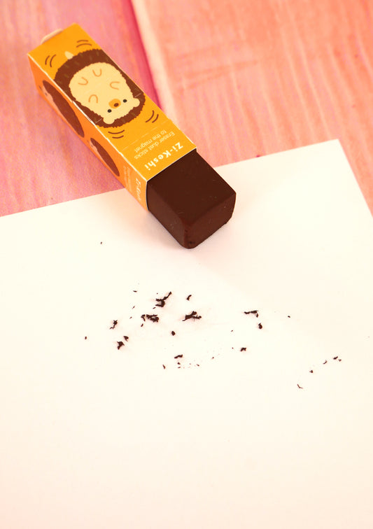 Gomme magnétique Zi-keshi - Animaux Kutsuwa Hérisson étape 1