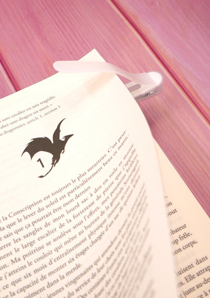 Marque-page clip Patap - Fourth Wing