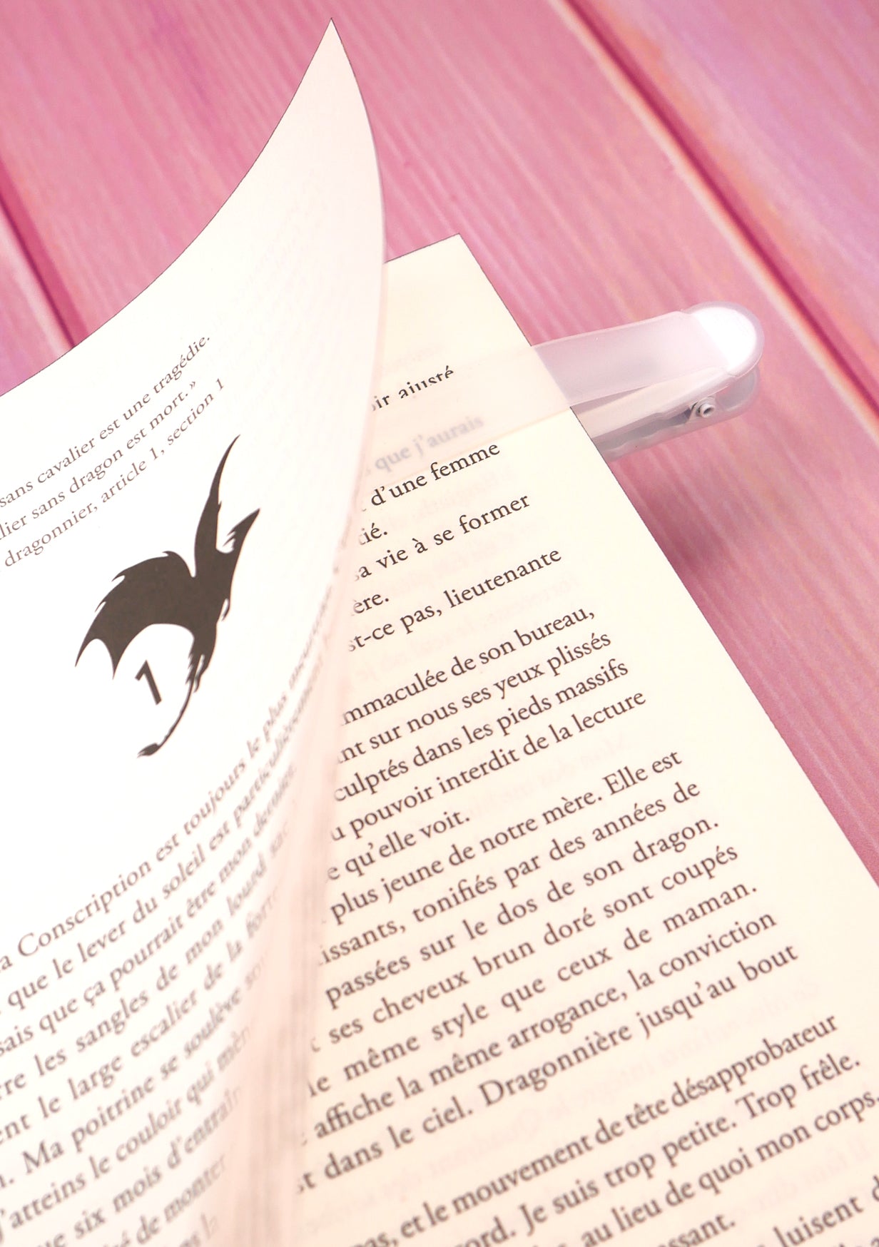 Marque-page clip Patap - Fourth Wing