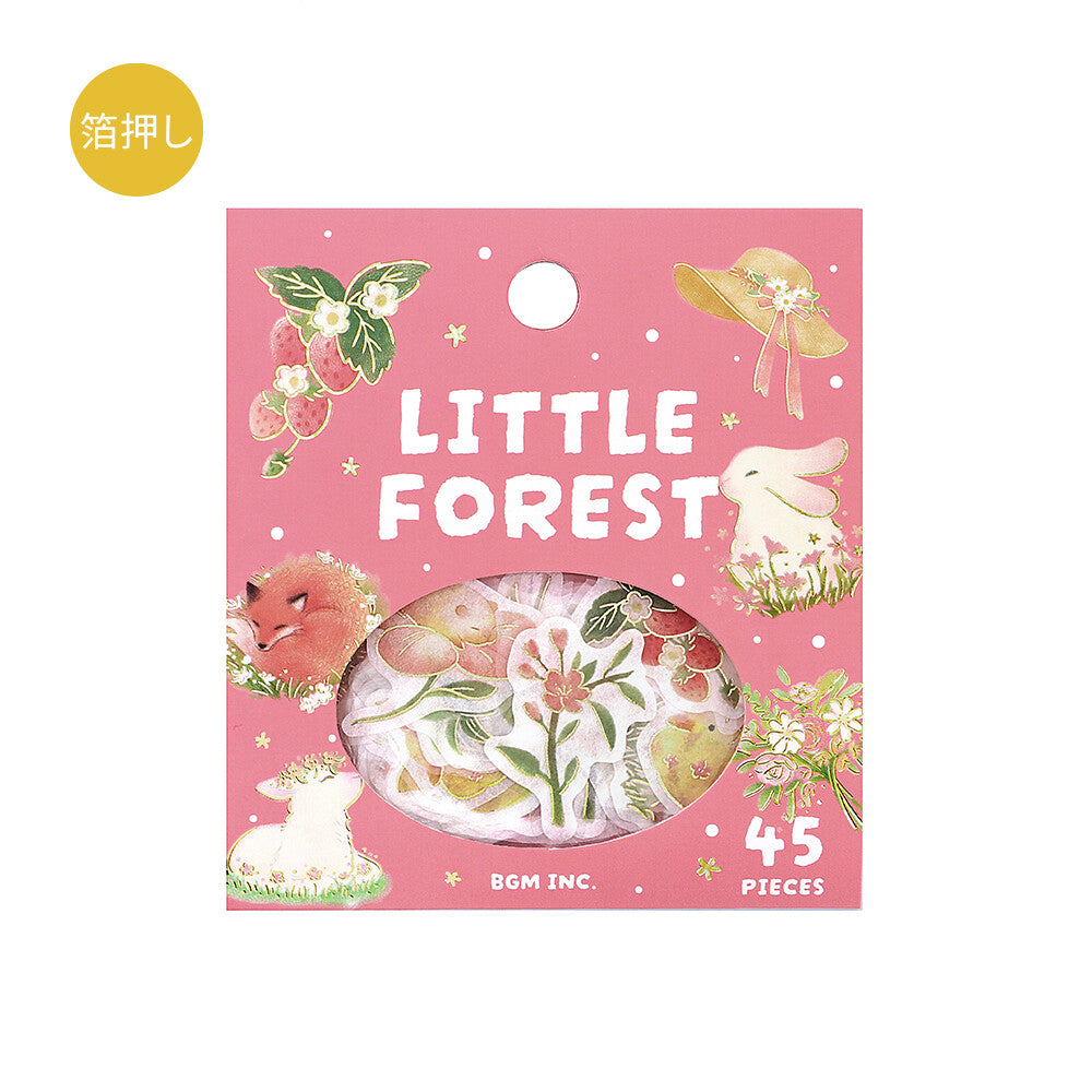 Flake Stickers - Little Forest - Rose