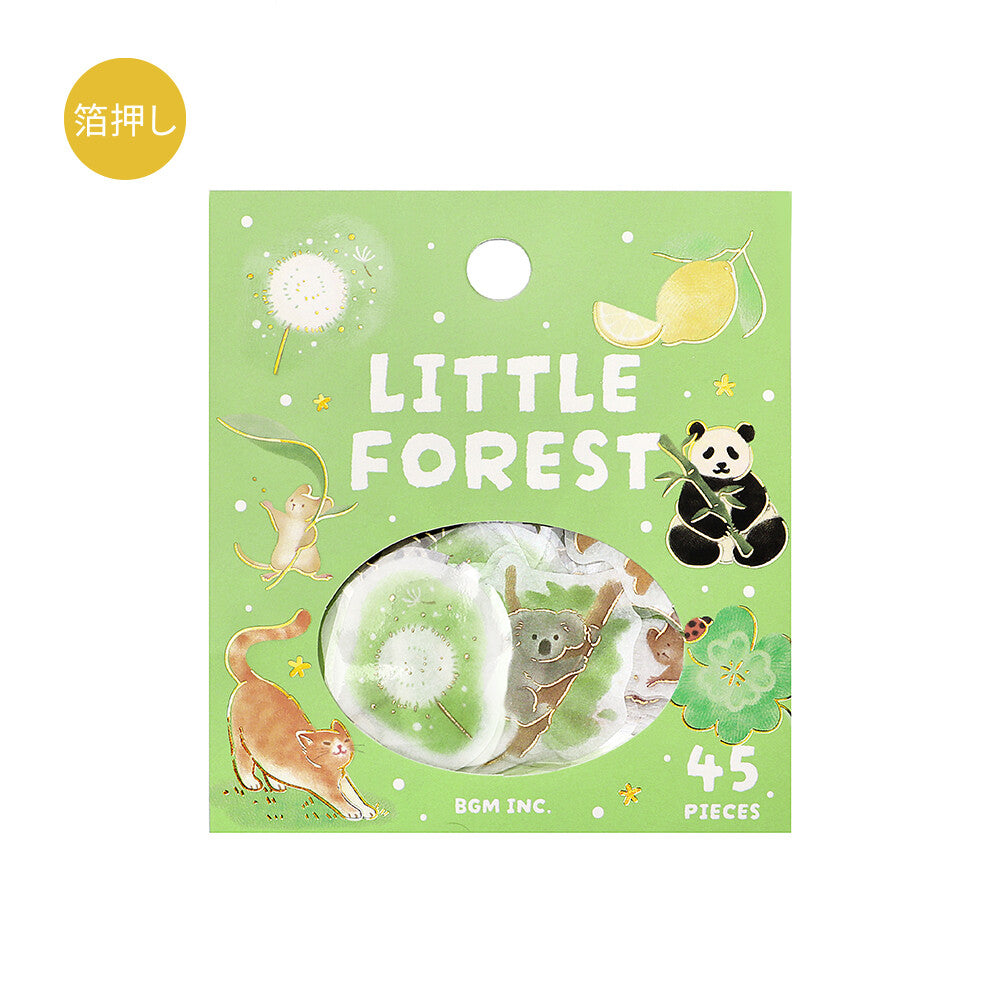 Flake Stickers - Little Forest - Vert