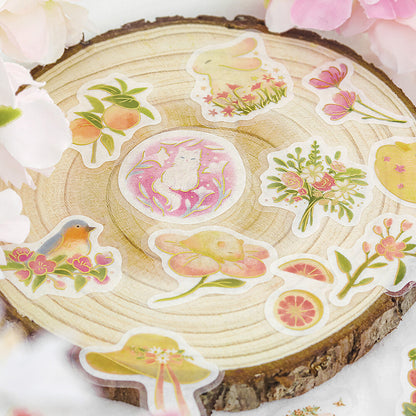 Flake Stickers - Little Forest - Rose