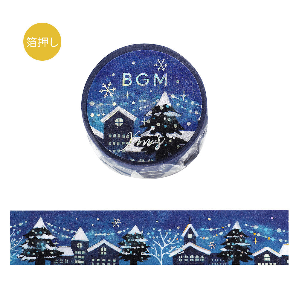 Washi tape - Christmas Limited Edition - Nuit scintillante