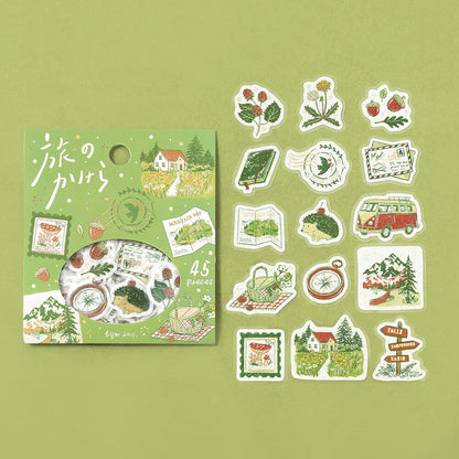 Flake Stickers - Fragment d'un voyage - Destination la forêt