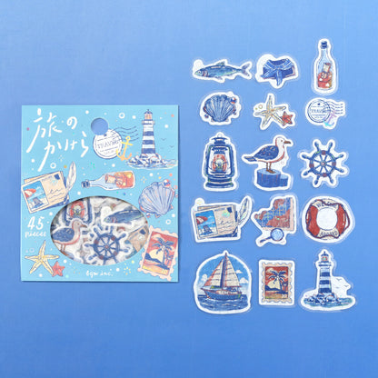Flake Stickers - Fragment d'un voyage - Destination la mer