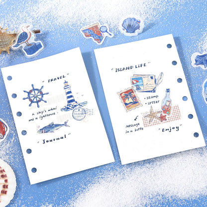 Flake Stickers - Fragment d'un voyage - Destination la mer