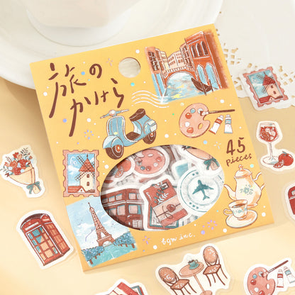 Flake Stickers - Fragment d'un voyage - Destination le monde