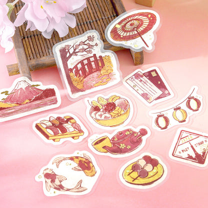 Flake Stickers - Fragment d'un voyage - Destination le Japon