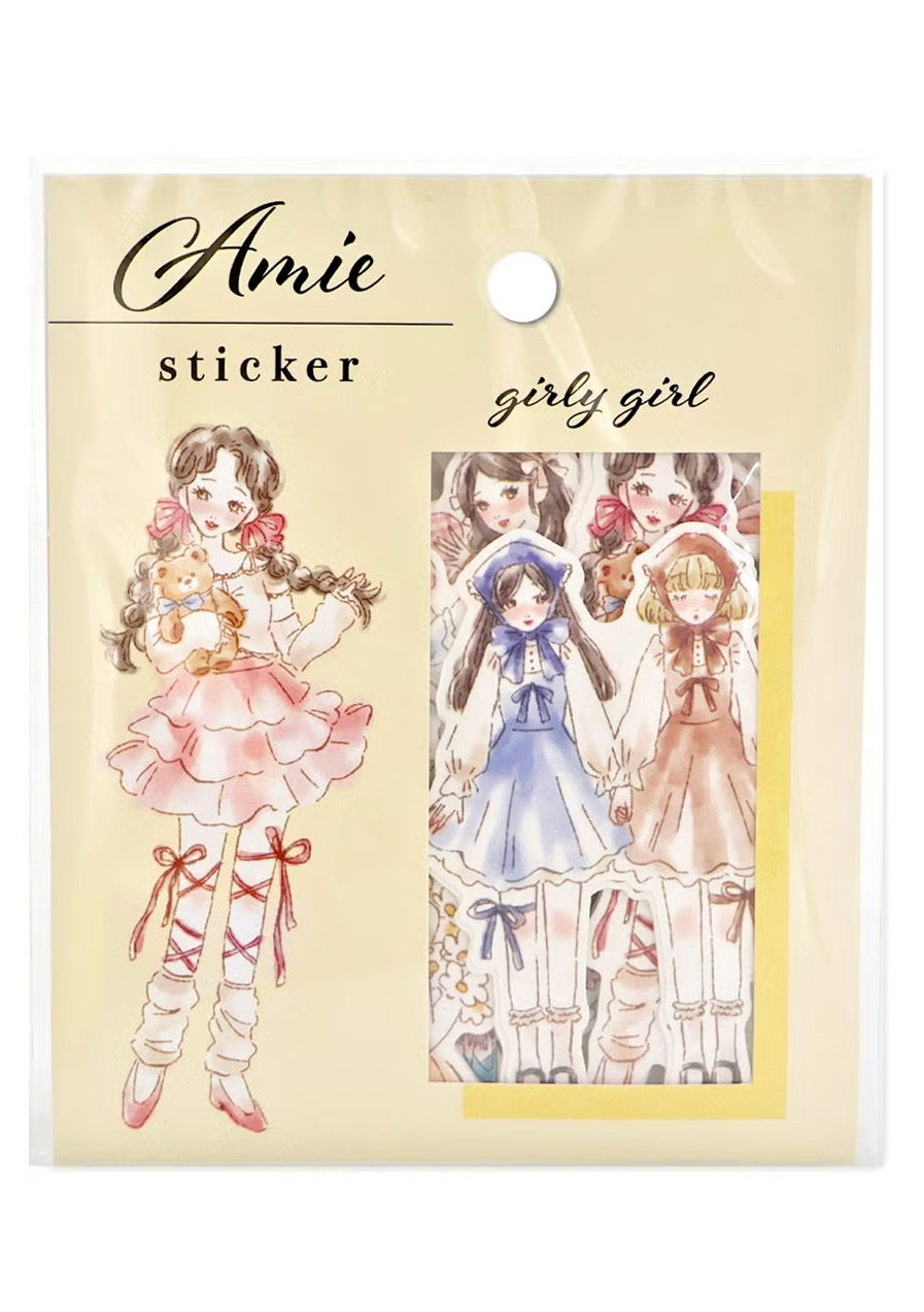 Flake Stickers - Amie - Girly Girl