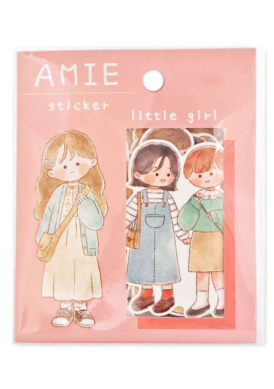Flake Stickers - Amie - Petite fille