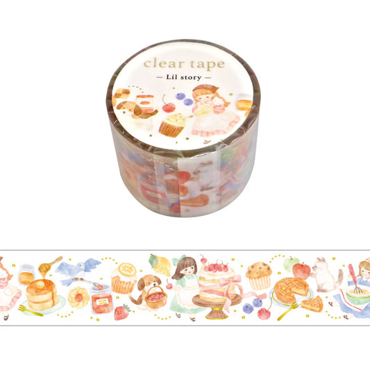 Clear tape - Lil story - Gourmandises