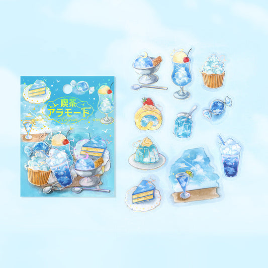 Flake Stickers - Café à la mode Sora - Aozora