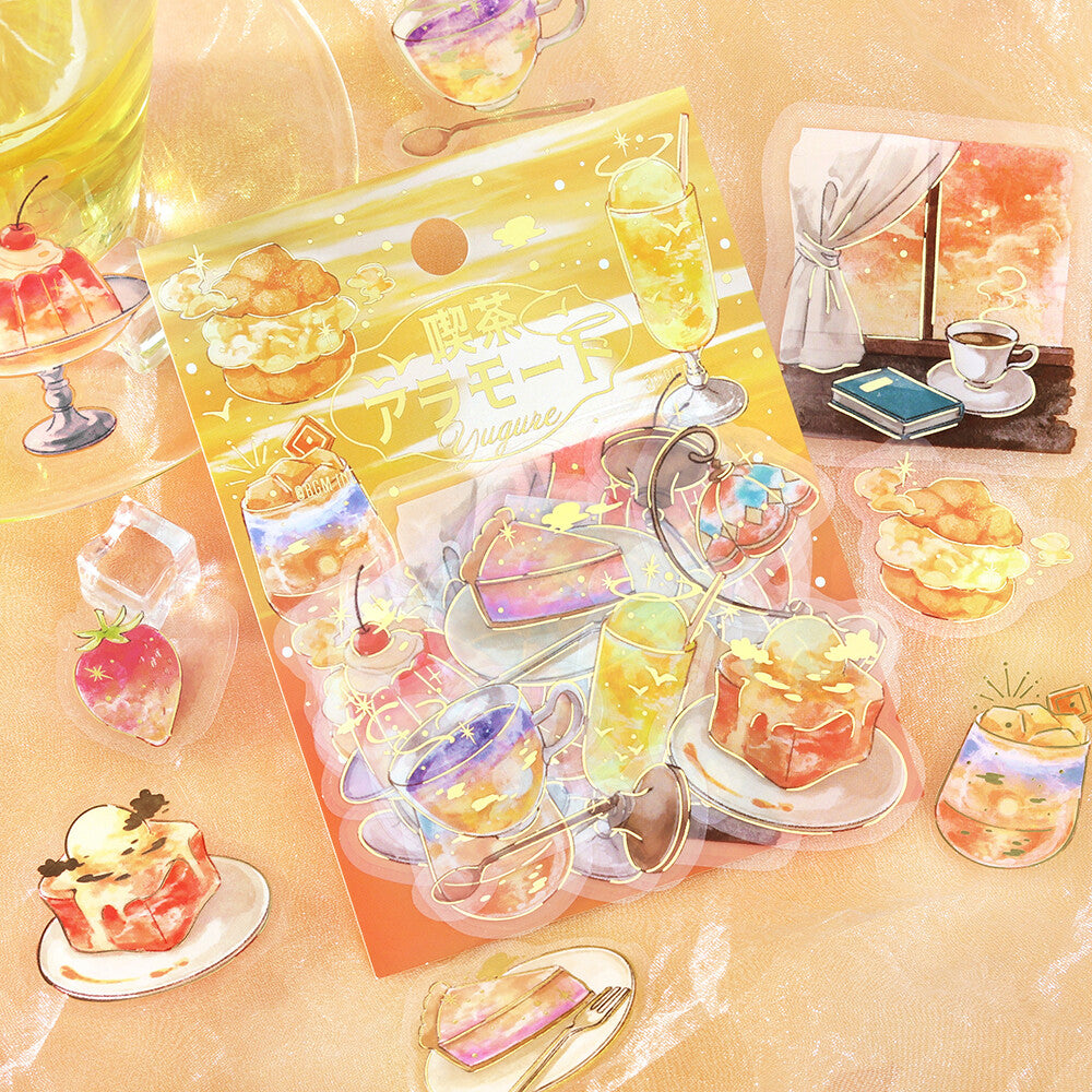 Flake Stickers - Café à la mode Sora - Yugure
