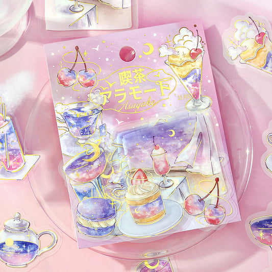 Flake Stickers - Café à la mode Sora - Azayake