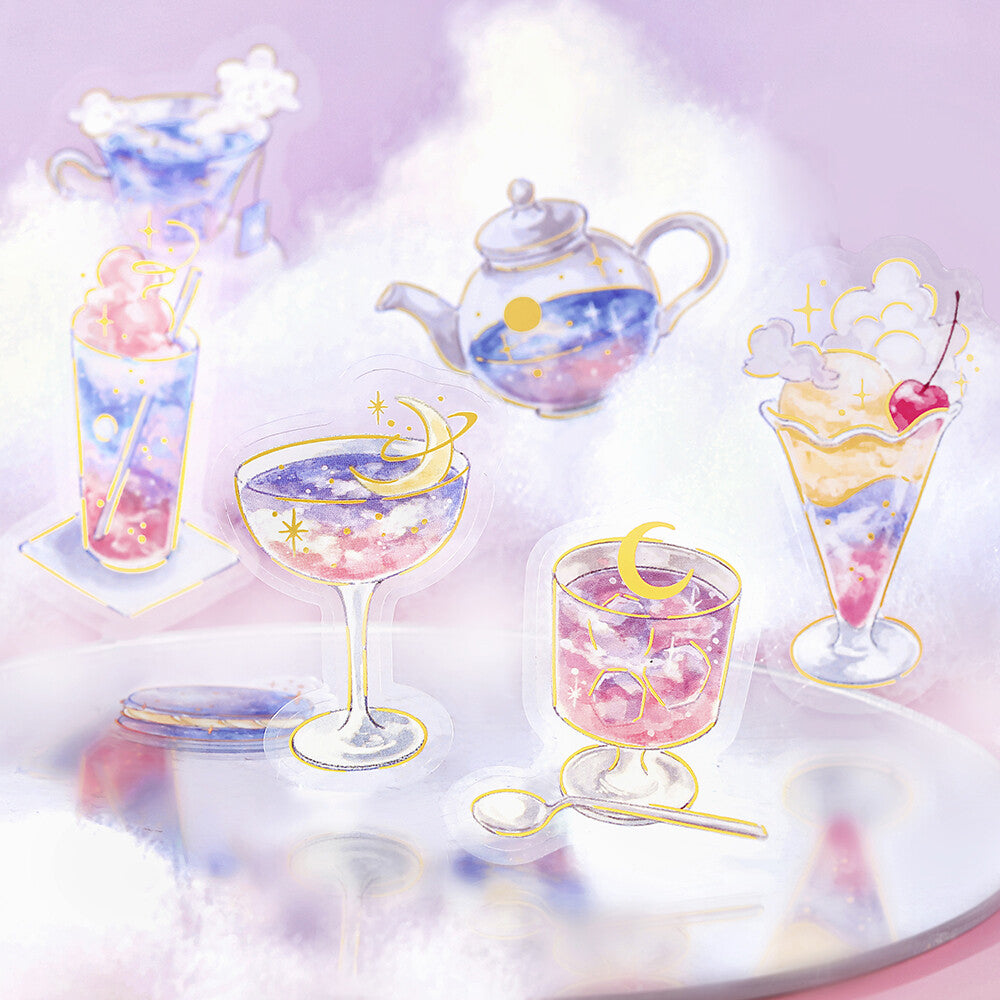 Flake Stickers - Café à la mode Sora - Azayake